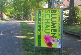 Buitenreclame door D.E.V. Verhuur