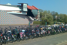 Fietsenrekken van D.E.V. Verhuur