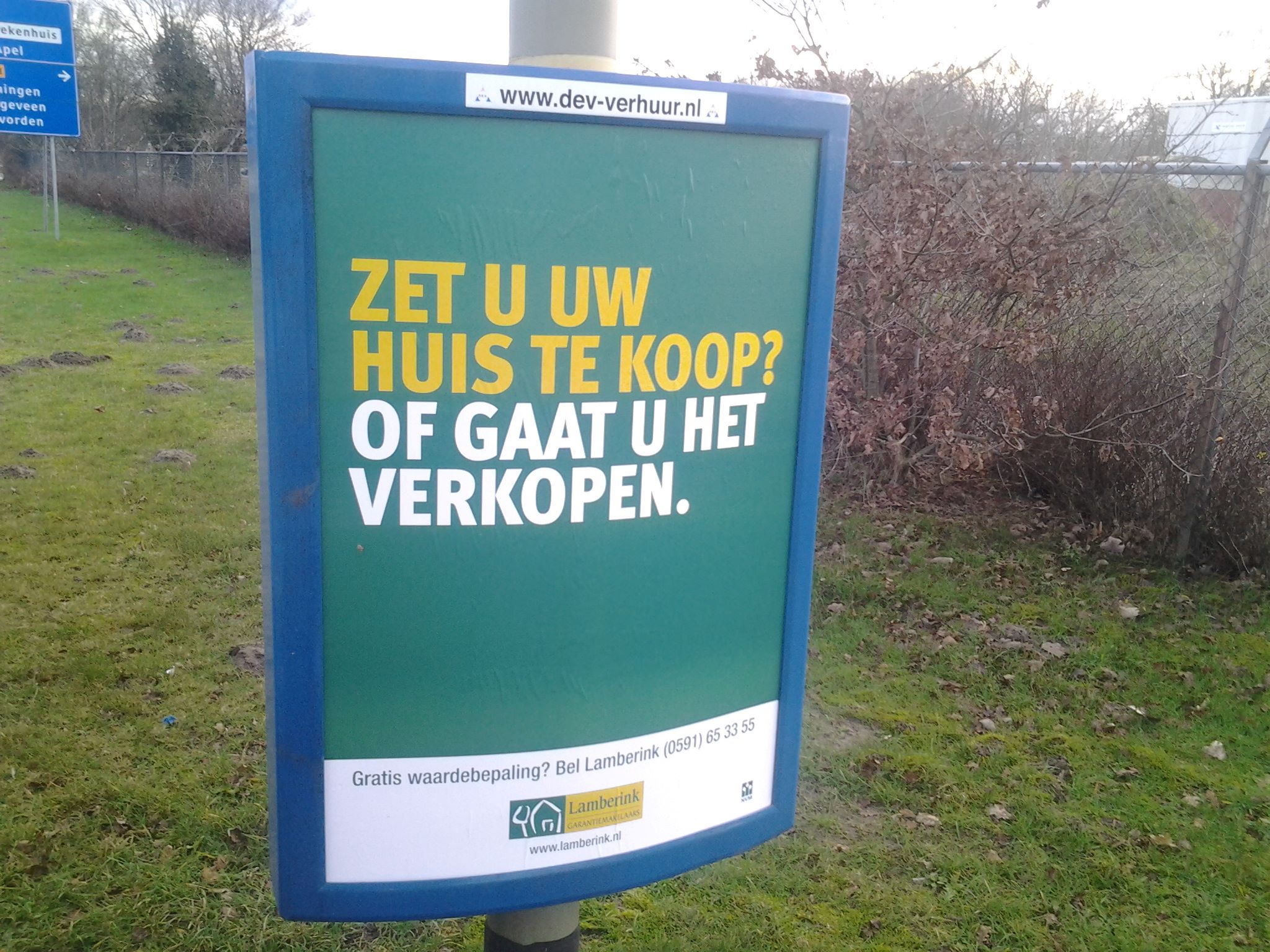 reclameborden verhuur
