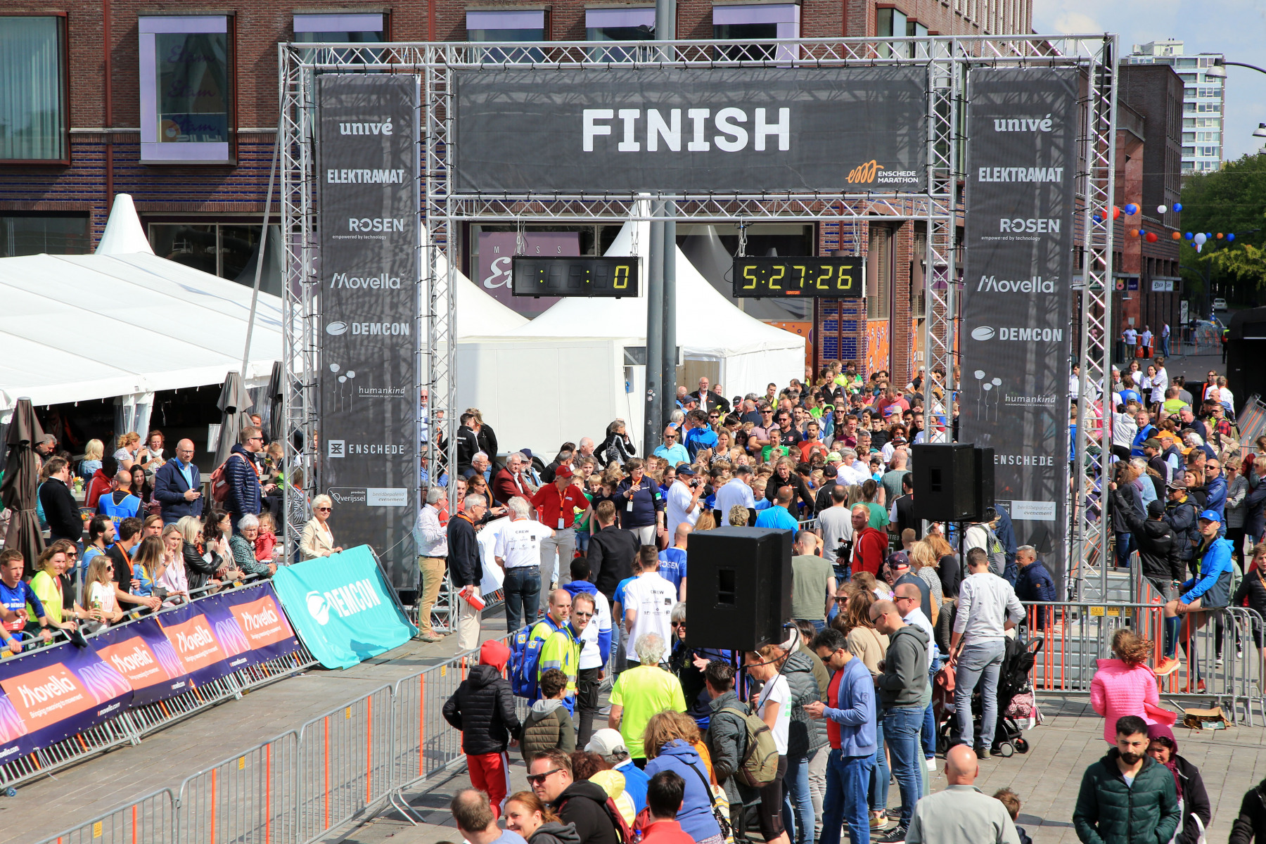 dranghekken marathon enschede verhuur